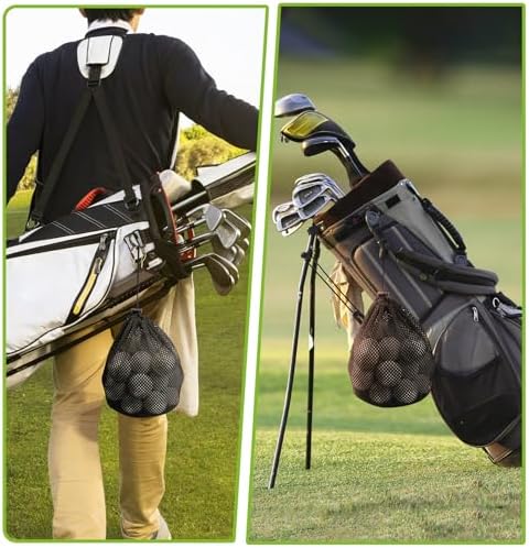 Golf Ball Storage Bag-6 Pack Mesh Bags - Image 5