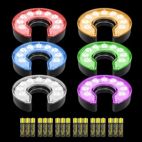KINGTOP Battery-Operated LED Golf Hole Lights by KingtopGolf