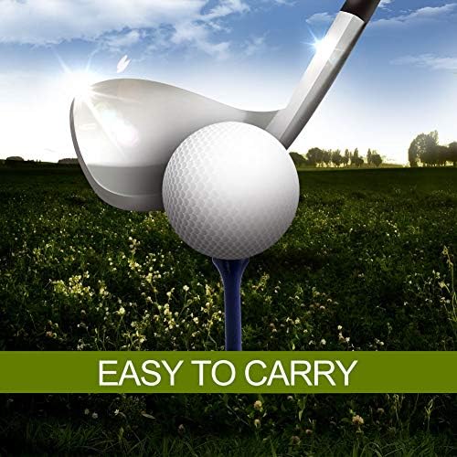 THIODOON Golf Tees Professional Natural Wood Golf Tees Pack of 100, Golfing - Image 6