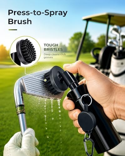 YOREPEK 3-in-1 Golf Club Cleaning Kit, Golf Gifts - Image 3