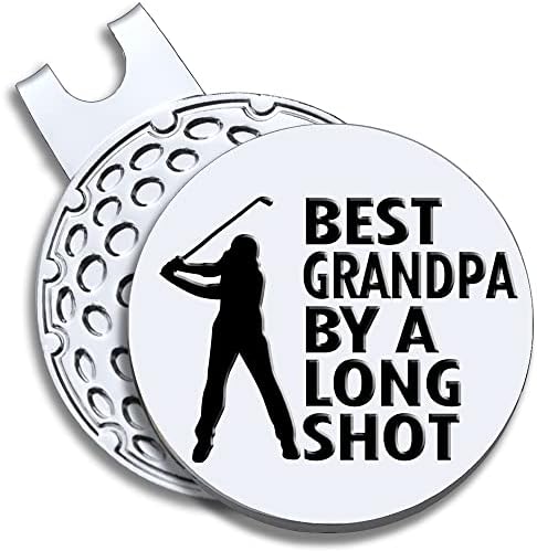 Men Golf Ball Marker with Magnetic Hat Clip, Funny Golf Accessories Gifts by GEYGIE