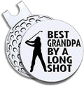 Men Golf Ball Marker with Magnetic Hat Clip, Funny Golf Accessories Gifts by GEYGIE
