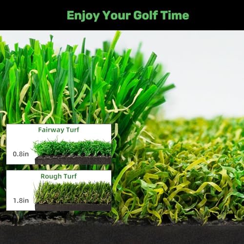 Golf Practice Mat, Golf Mats for Backyard Office & Garage Hitting Training - Image 6