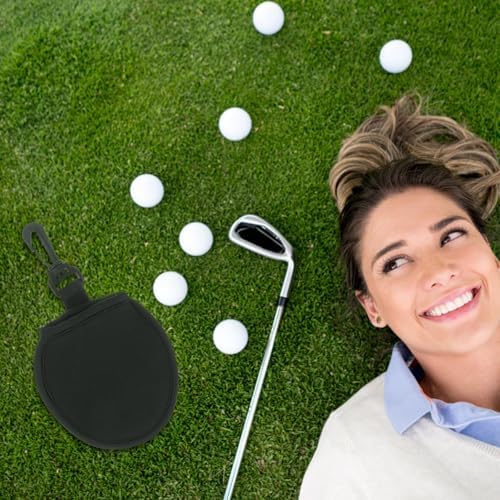Portable Golf Ball Cleaning Bag, Reusable Nylon Pouch - Image 7