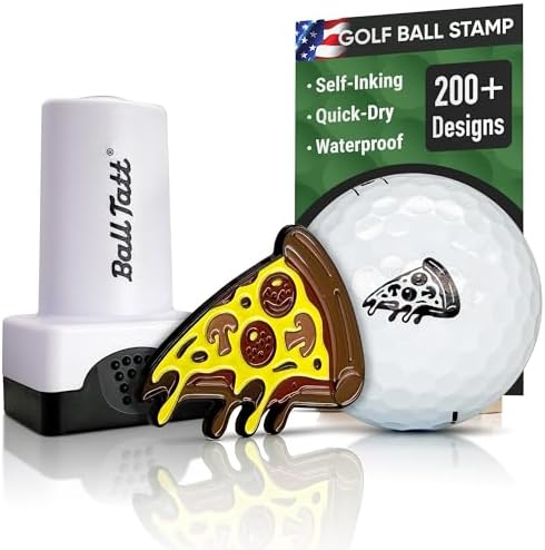 Golf Ball Stamp, Waterproof Quick-Dry Self-Inking Marker by BallTatt