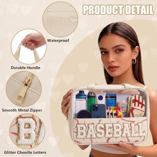 Baseball Makeup Bag, Baseball Gifts - Image 3