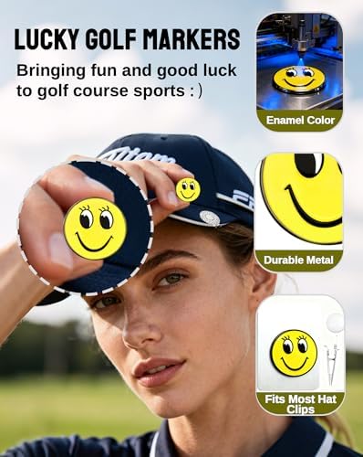 50 Pcs Golf Ball Markers Bulk, Golf Accessories - Image 3