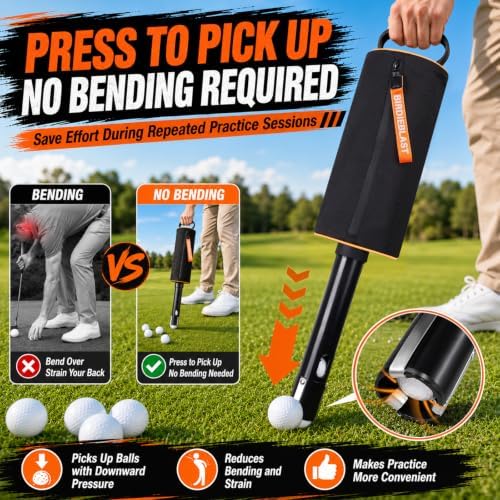 Portable Shag Bag Golf Ball Pick Up - Image 7