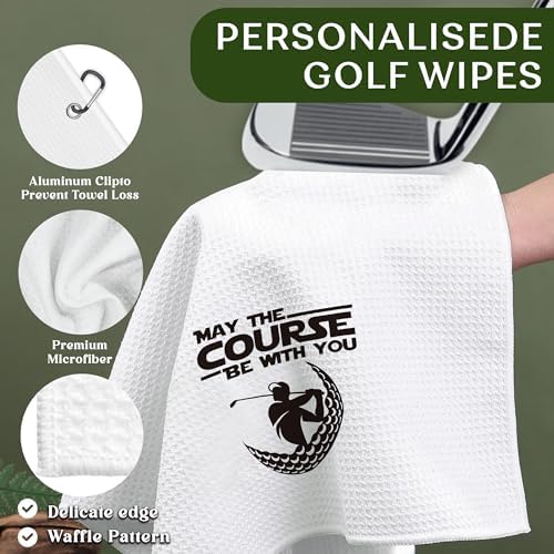 Golf Towel Women, May The Course Be - Image 3