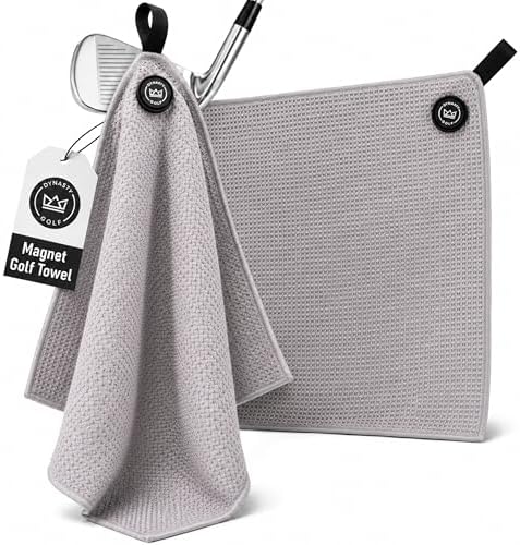 Magnetic Golf Towel for Golf Bags by DynastyGolf