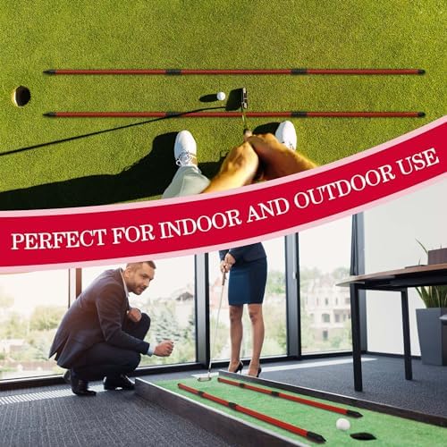 Seticek 2 Pack 48" Golf Alignment Sticks, - Image 3