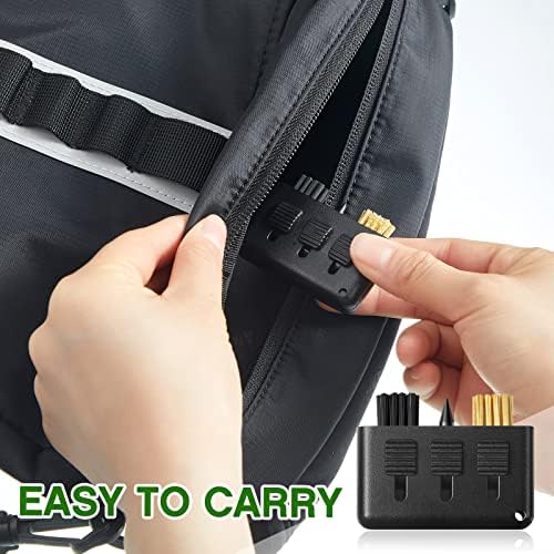 Nuanchu 10 Pcs Pocket Golf Club Brush 3 in 1 - Image 6