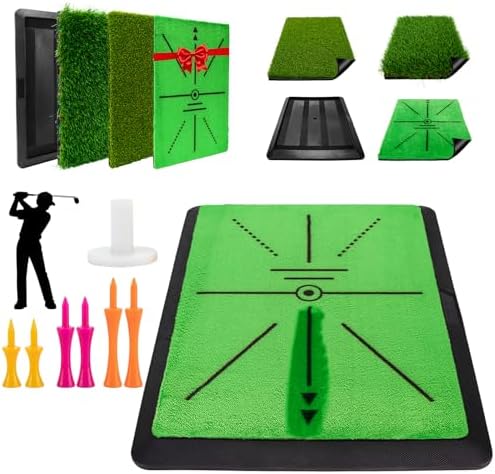 3-in-1 Golf Hitting Mat, Golf Training mat by Unknown