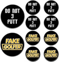 Amy Sport Golf Ball Markers Assorted Patterns Set by AmySport