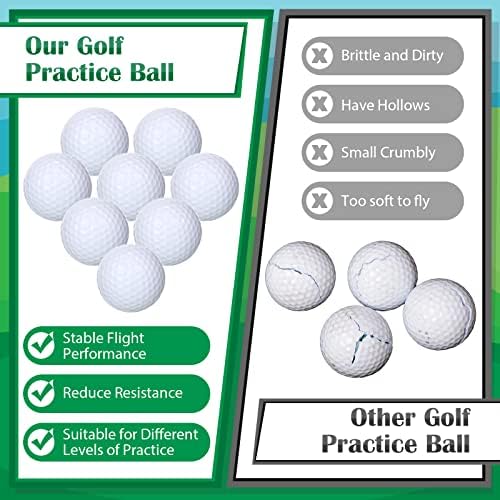 Jerify Practice Golf Balls Bulk 45g Golf Training Balls - Image 3