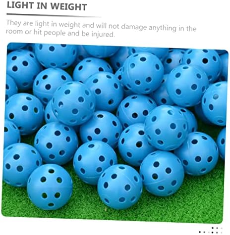 VICASKY 50pcs Plastic Hollow Golfing Training Balls - Image 4