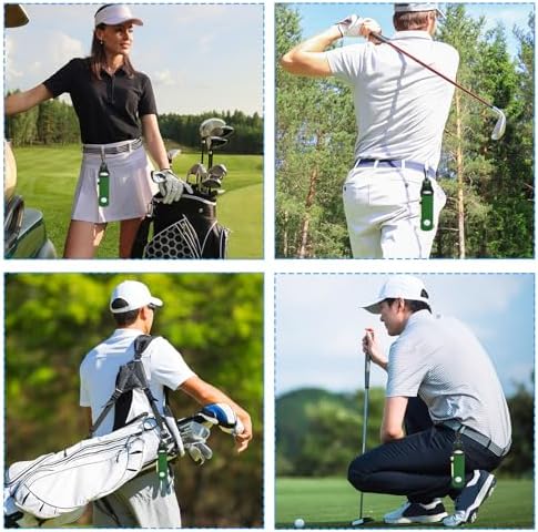 PATIKIL Golf Ball Carry Bag Golf Tee Holder Pouch Portable Neoprene Golf Ball - Image 6