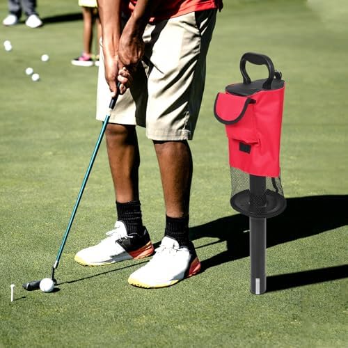 Golf Ball Collector Tube with Mesh Bag, No Bending Pickup Tool - Image 7