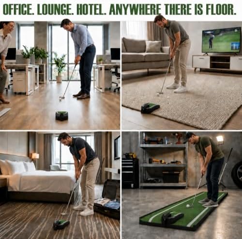 Golf Ball Return Putting Unit, Automatic Return Machine, Indoor Golf Putting - Image 5