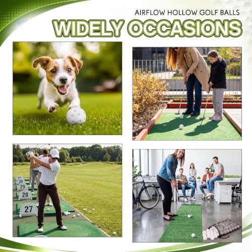 300 Pcs Plastic Practice Golf Ball 42mm PU Foam Balls - Image 6