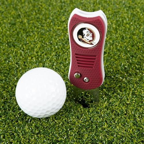 Team Golf NCAA Oklahoma Sooners Retractable Divot Tool Switchblade - Image 2