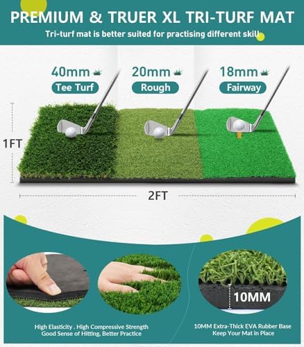 Golf Net: 10x7FT Golf Practice Net - Image 5