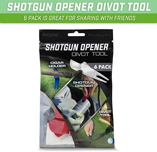 GoSports Golf Beer Shotgun Divot Tool and Cigar Holder - Image 2