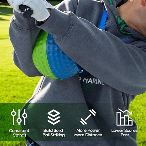 Golf Training Aid Ball – Forearm Connection Swing Trainer - Image 4