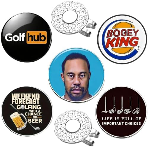 Artpreti 5Pack Funny Golf Ball Marker by Artpreti