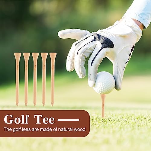 Golf Bag Tag with 5 Tees Set, Convenient and Durable Storage Ball Nail Storage - Image 4