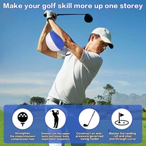 Compression Golf Swing Trainer Ball - Image 4
