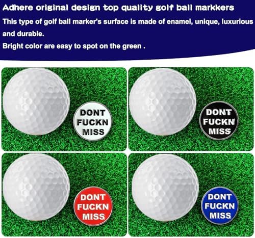 Adhere Golf Ball Markers with Strong Magnetic Hat Clip - Image 4