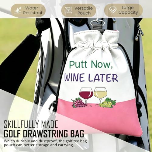 Funny Golf Valuables Pouch, Golf Pouch Bag - Image 2