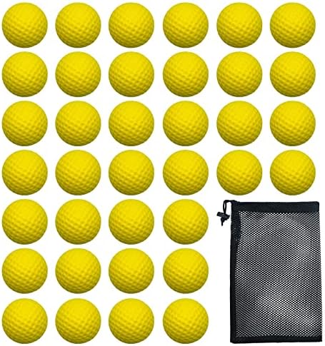 Dsmile 36 Pack Foam Golf Practice Balls Light Soft Elastic Training - Image 2