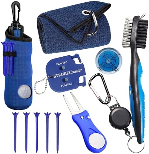 11 Pcs Golf Accessories Kit, Include Golf Ball Bag by karamagic