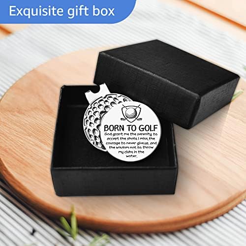 Men Golf Ball Marker with Magnetic Hat Clip, Funny Golf Accessories Gifts - Image 4
