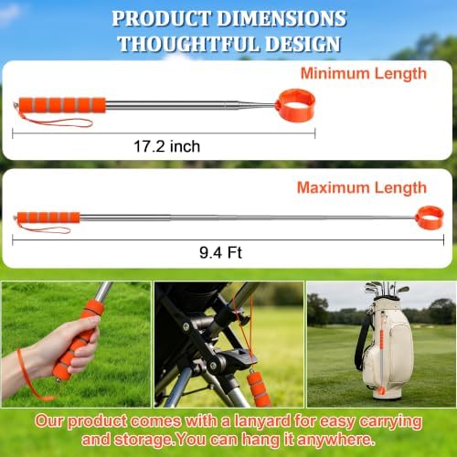 Double Sided Golf Ball Retriever Telescopic - Image 7