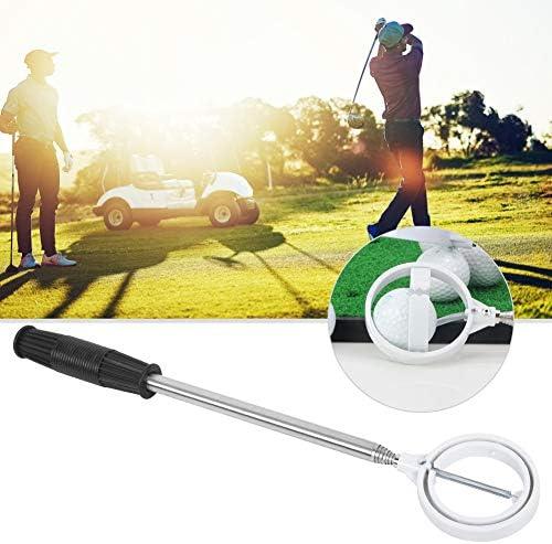 8 Sections Telescopic Golf Ball Pick Up Retriever Stainless Steel Shaft Non - Image 4
