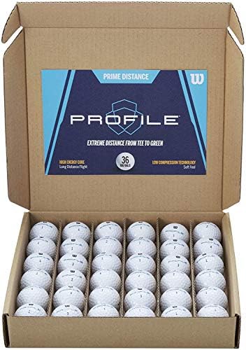 WILSON Profile Distance Golf Balls 36 Pack - Image 2