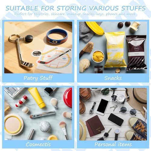 BuyCard 2 Pcs Hockey Gifts Makeup Bag - Image 4