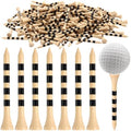 100 Pcs Wooden Golf Tees, 2-3/4 Inch Bamboo Golf Tees, Professional Natrual Tee by Unknown
