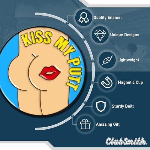 ClubSmith® Funny Golf Ball Marker - Image 5