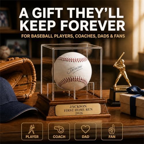 Personalized Baseball Display Case - Image 6