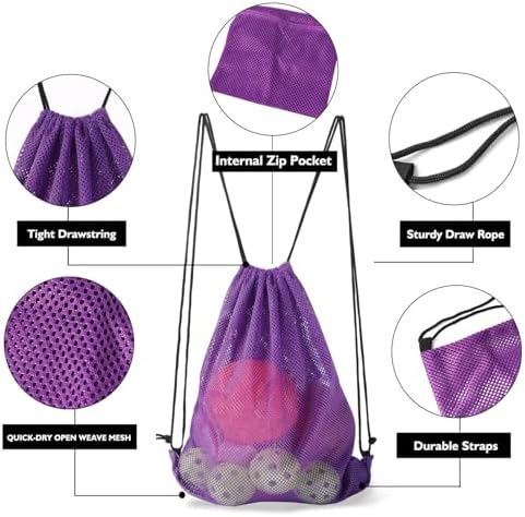 GSE Mesh Drawstring Backpack Bag - Image 3