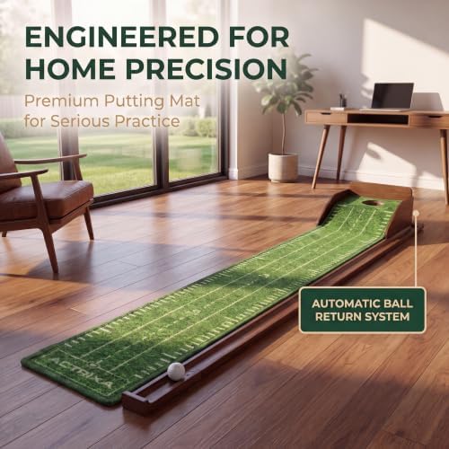 Indoor Putting Green Mat | Golf Putting Practice Mat - Image 6