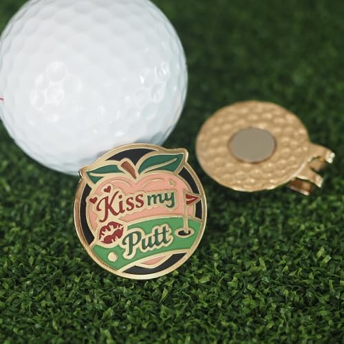 Kiss My Putt Golf Ball Marker - Image 5