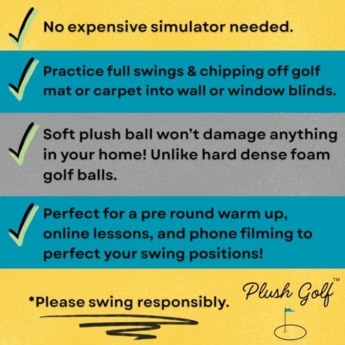Plush Indoor Golf Balls for Indoor Practice - Image 6