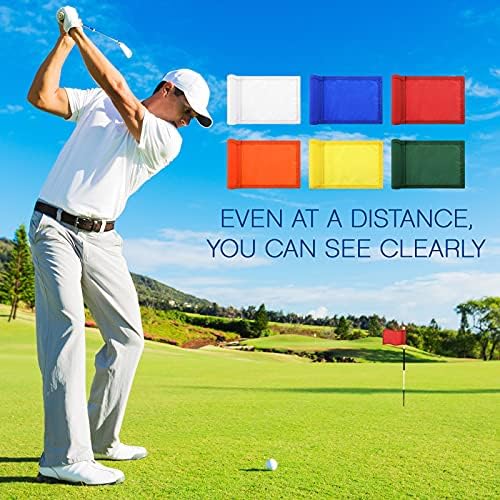Oudain 6 Pcs Golf Putting Green Flags - Image 4