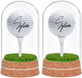 Real Glass Golf Ball Display Case 2pcs by Giltiil