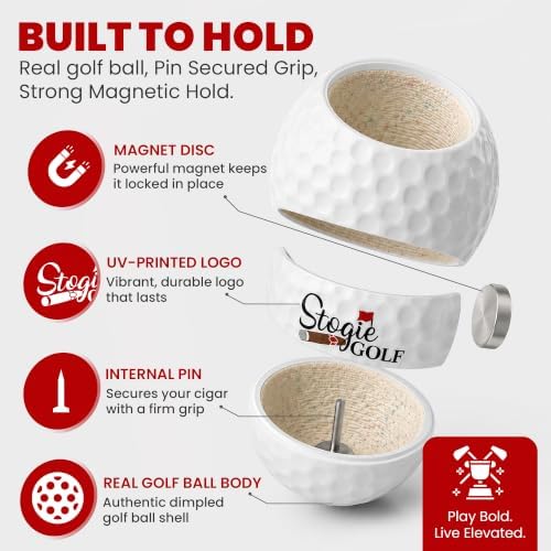Stogie Golf Magnetic Golf Ball - Image 3